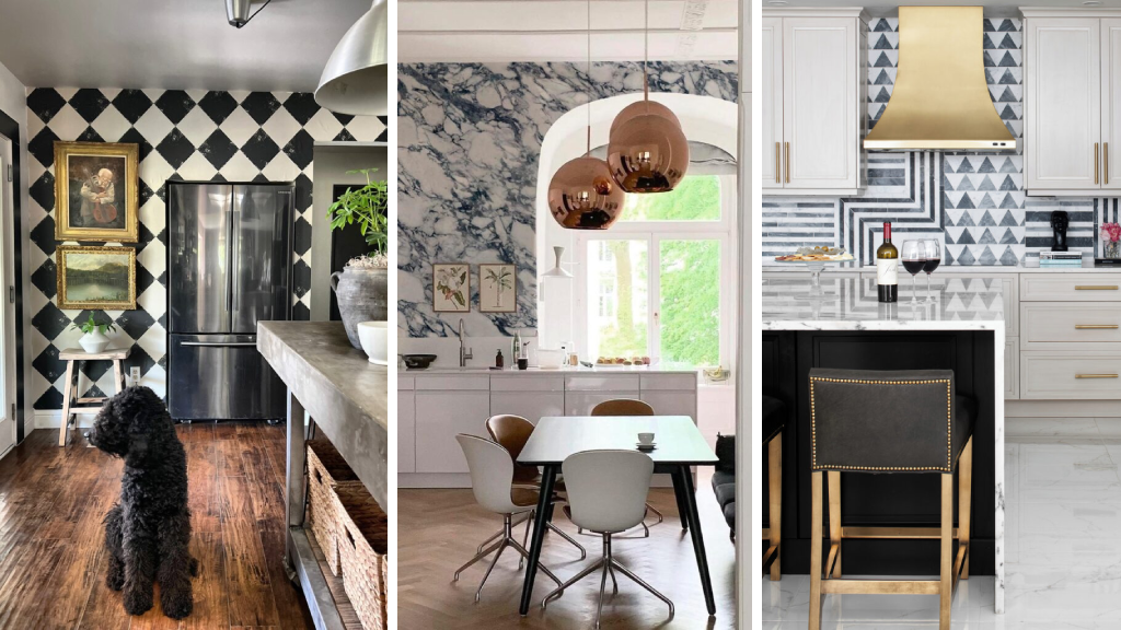 30 Trendy Kitchen Wallpaper Ideas for a Fresh New Look - Addicted To