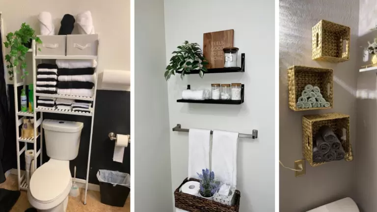 14 Clever Over the Toilet Storage Ideas to Maximize Space