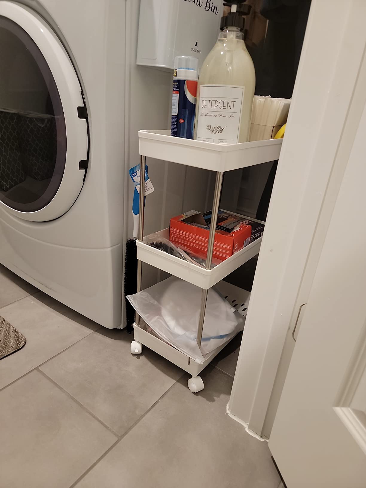 32 Brilliant Laundry Room Storage Ideas for Small Spaces - Addicted To Organization