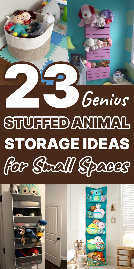 23 Genius Stuffed Animal Storage Ideas for Small Spaces Addicted To