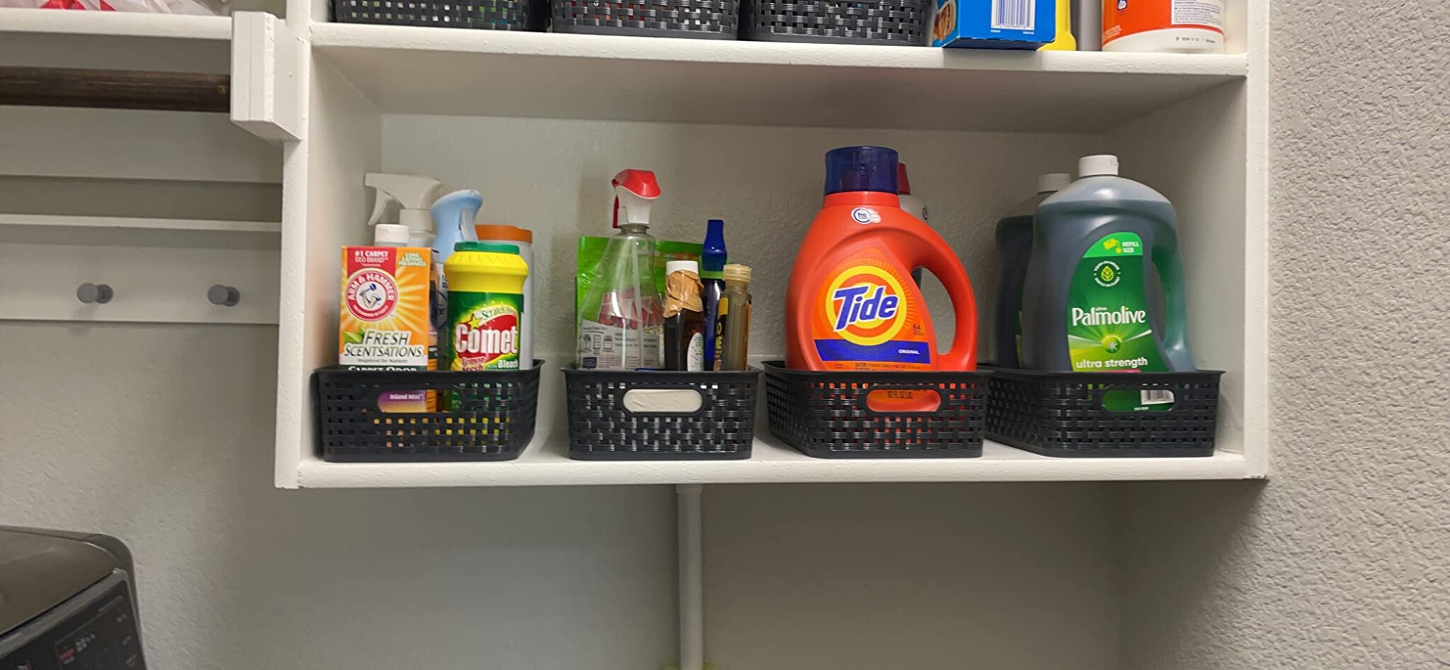 32 Brilliant Laundry Room Storage Ideas for Small Spaces - Addicted To Organization