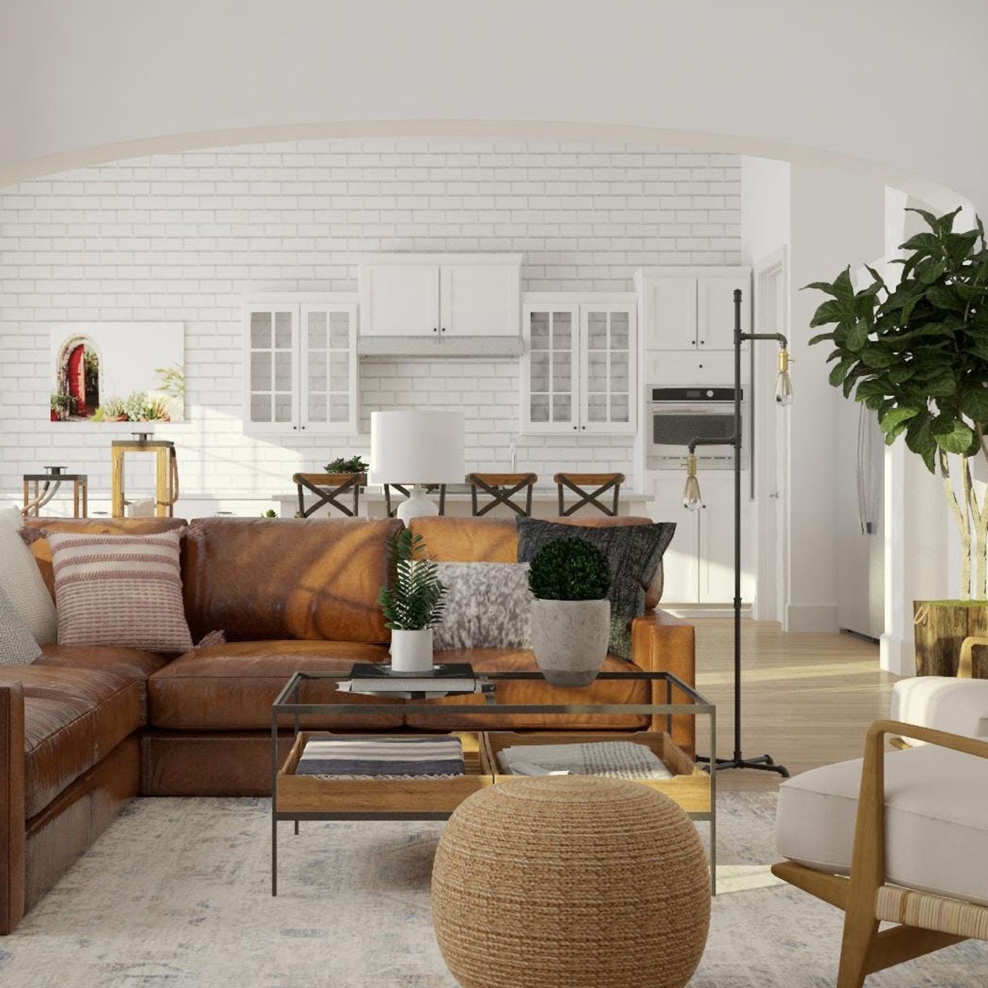 41 Stylish Brown Couch Living Room Ideas for Every Home - Addicted To ...