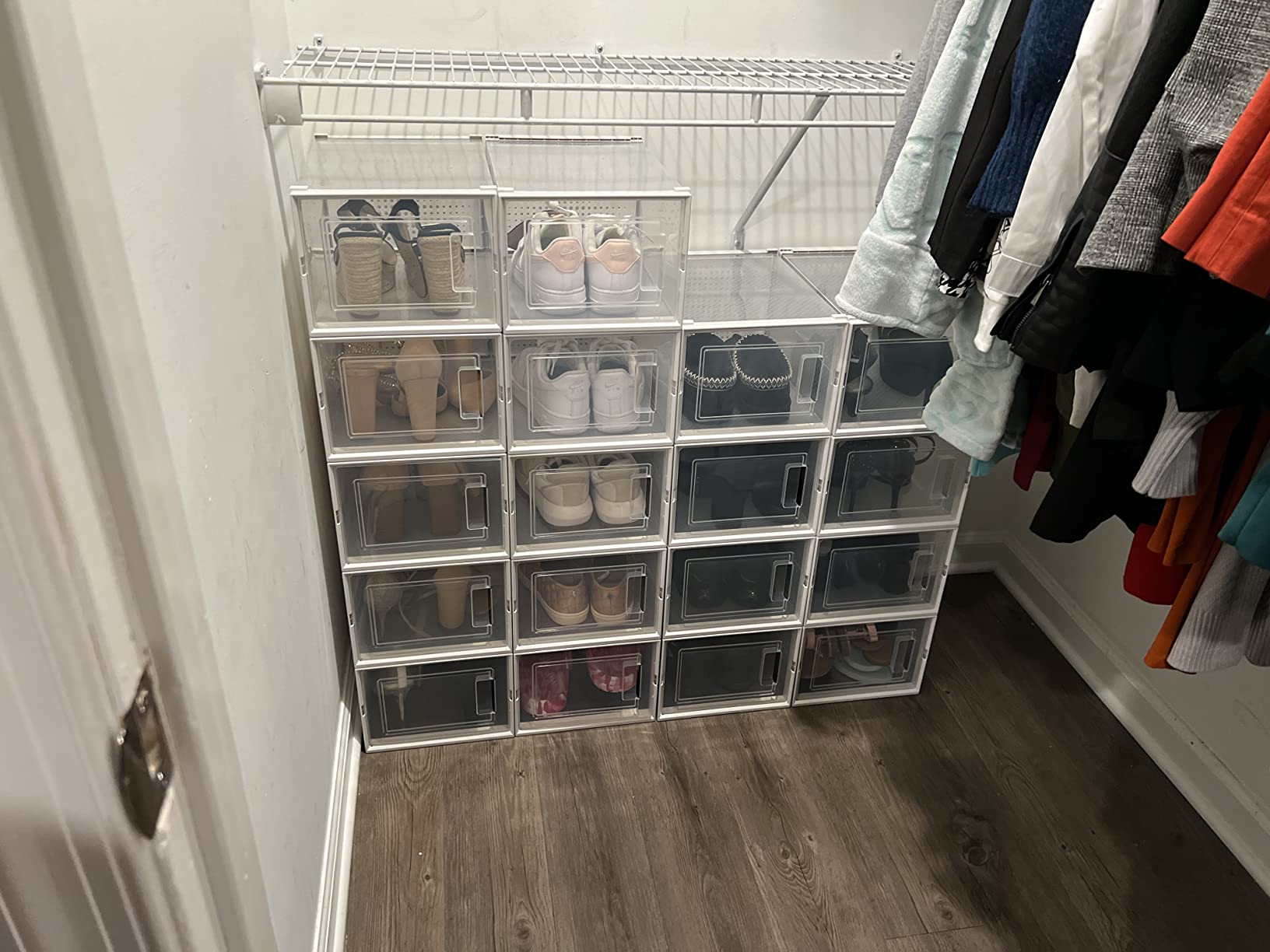 21 Practical Walk In Closet Organization Ideas - Addicted To Organization