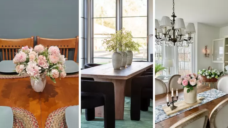 21 Trendy Dining Room Table Decor Ideas for a Fresh Look