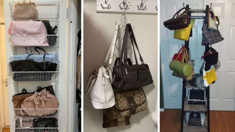 21 Clever Purse Storage Ideas for Small Spaces