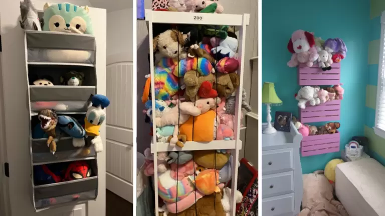 23 Genius Stuffed Animal Storage Ideas for Small Spaces