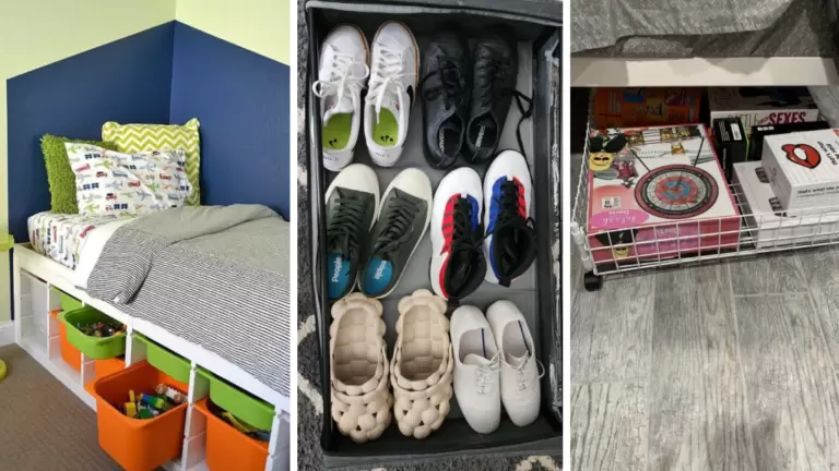 25 Genius Under Bed Storage Ideas for Every Room