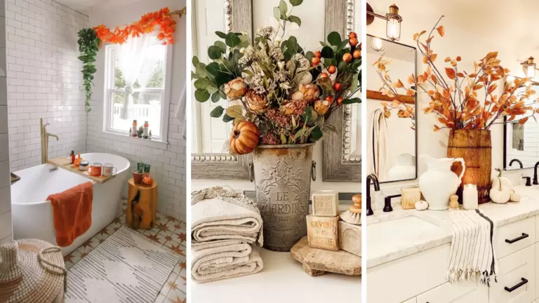 44 Creative Fall Bathroom Decor Ideas to Inspire You