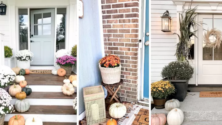 54 Fall Front Porch Decor Ideas to Welcome the Season