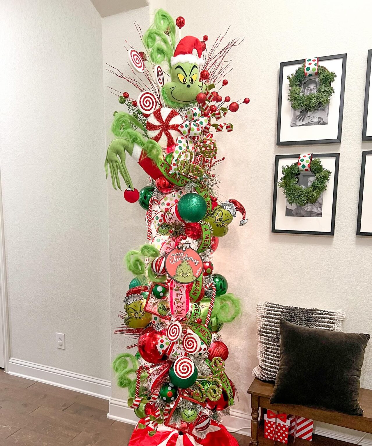 35 Playful Grinch Christmas Tree Ideas For 2024 Addicted To Organization 25 Grinch Christmas Tree Ideas 1279x1536