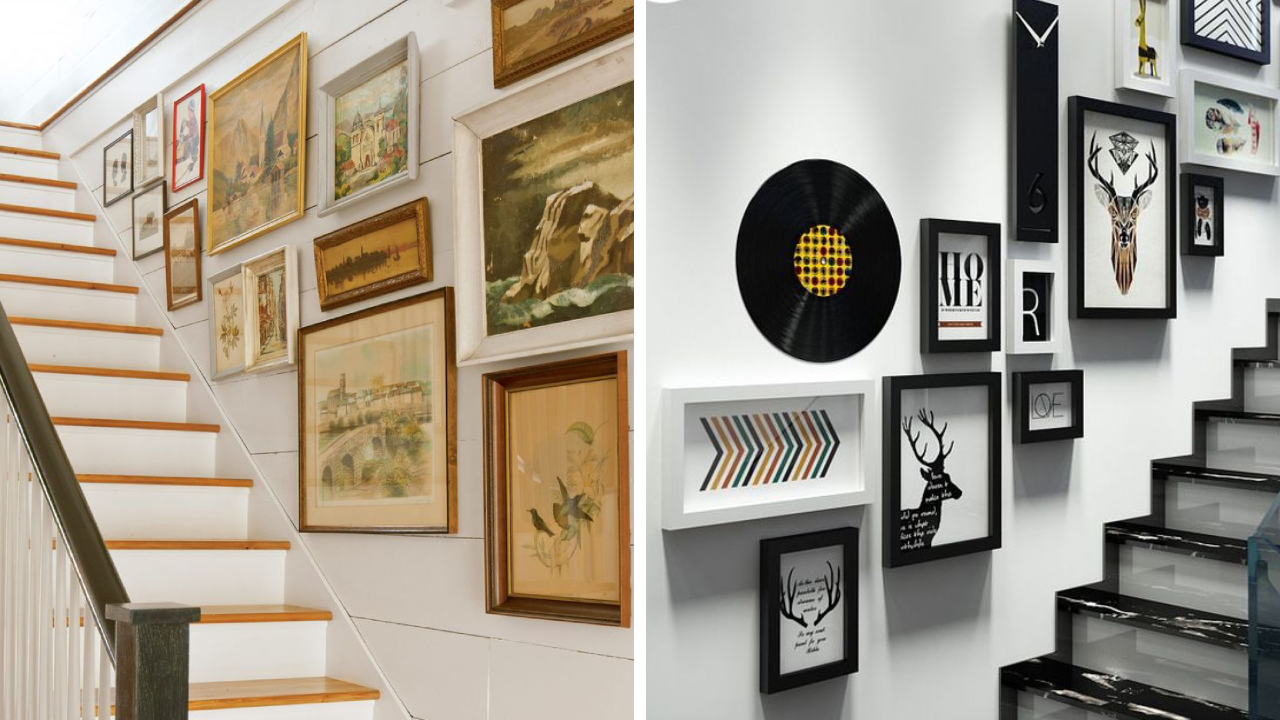 37 Trendy Stairs Wall Decor Ideas for Instant Charm Addicted To