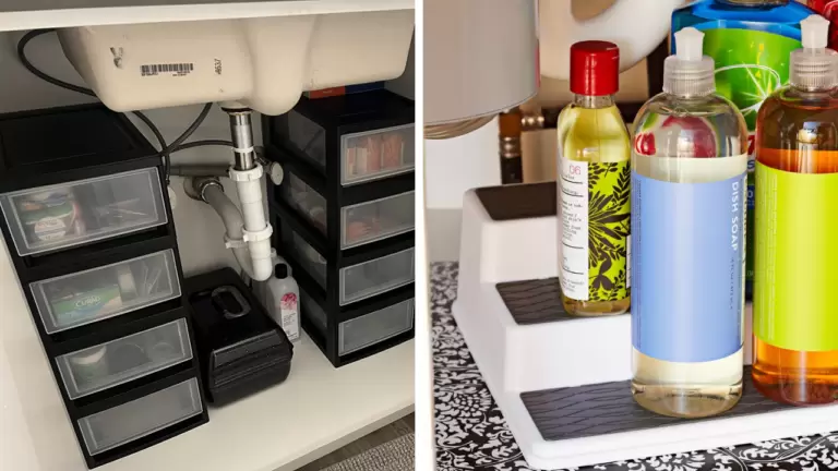 22 Smart Ideas for Under Kitchen Sink Organization