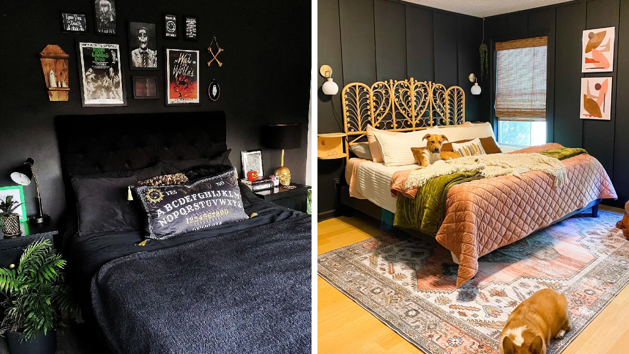 32 Stunning Black Bedroom Ideas to Try Now - Addicted To Organization