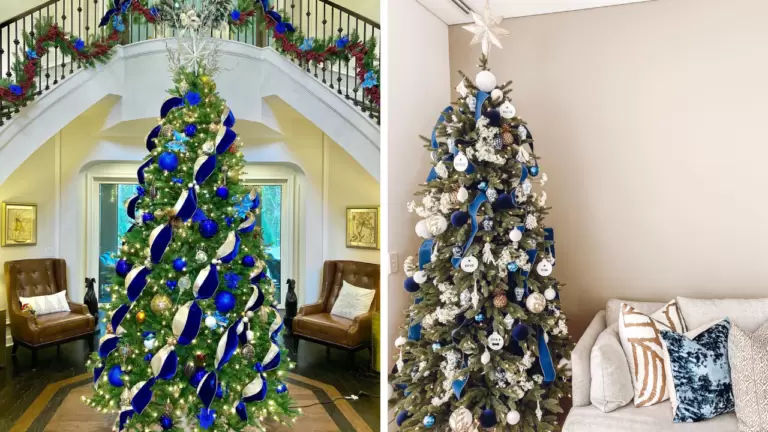 41 Gorgeous Blue Christmas Tree Decoration Ideas to Try This Season