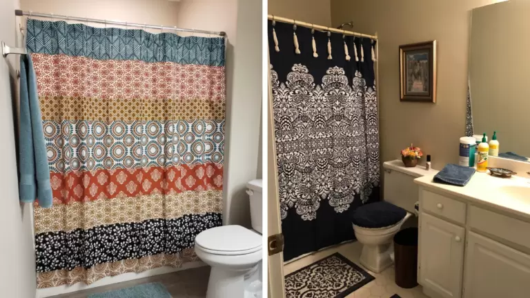 24 Trendy Boho Shower Curtains That Add Charm to Your Bathroom