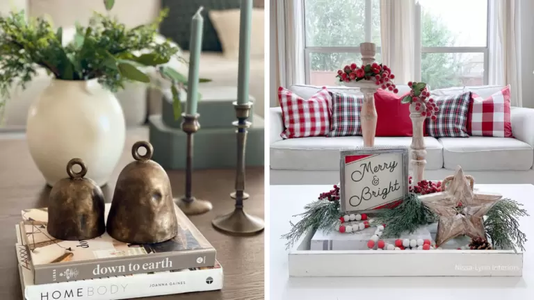 36 Gorgeous Christmas Coffee Table Decor Ideas to Try in 2024