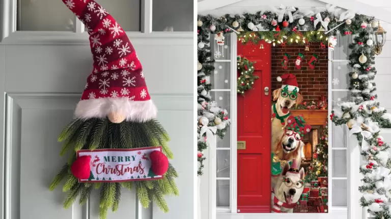 45 Stunning Christmas Door Decorations Ideas for 2024