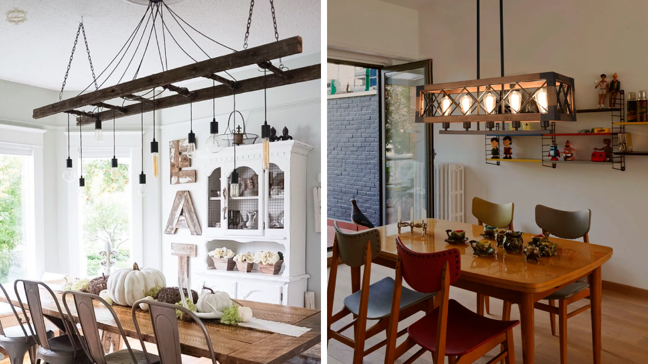43 Farmhouse Dining Room Lighting Ideas to Brighten Your Space ...