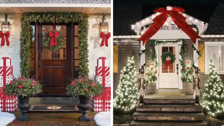 54 Front Porch Christmas Decor Ideas to Wow Your Guests