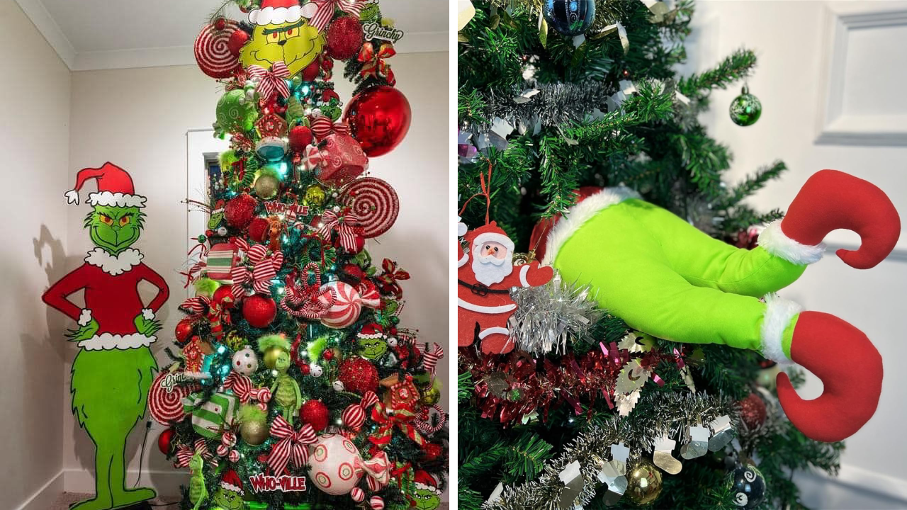 35 Playful Grinch Christmas Tree Ideas For 2024 Addicted To Organization Grinch Christmas Tree Ideas.webp