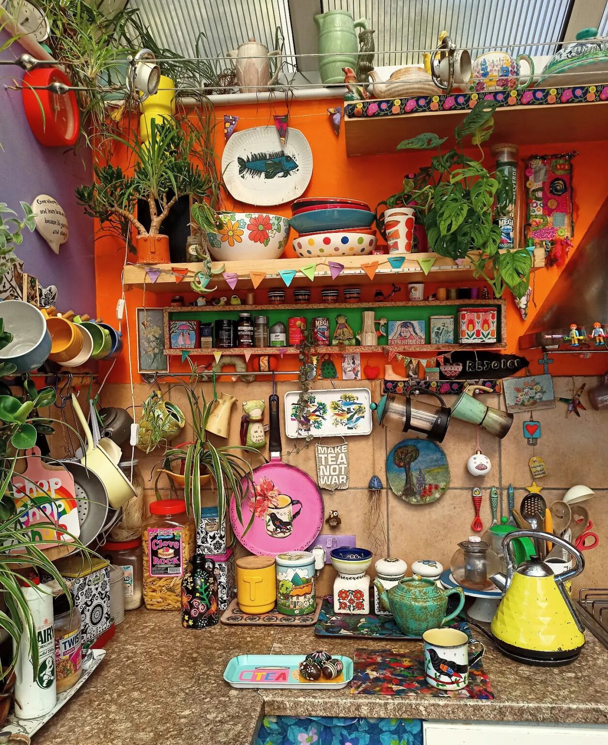 46 Inspiring Boho Kitchen Decor Ideas to Try - Addicted To Organization