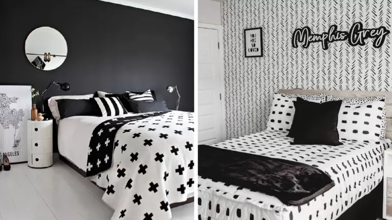 36 Black and White Bedroom Ideas That Wow