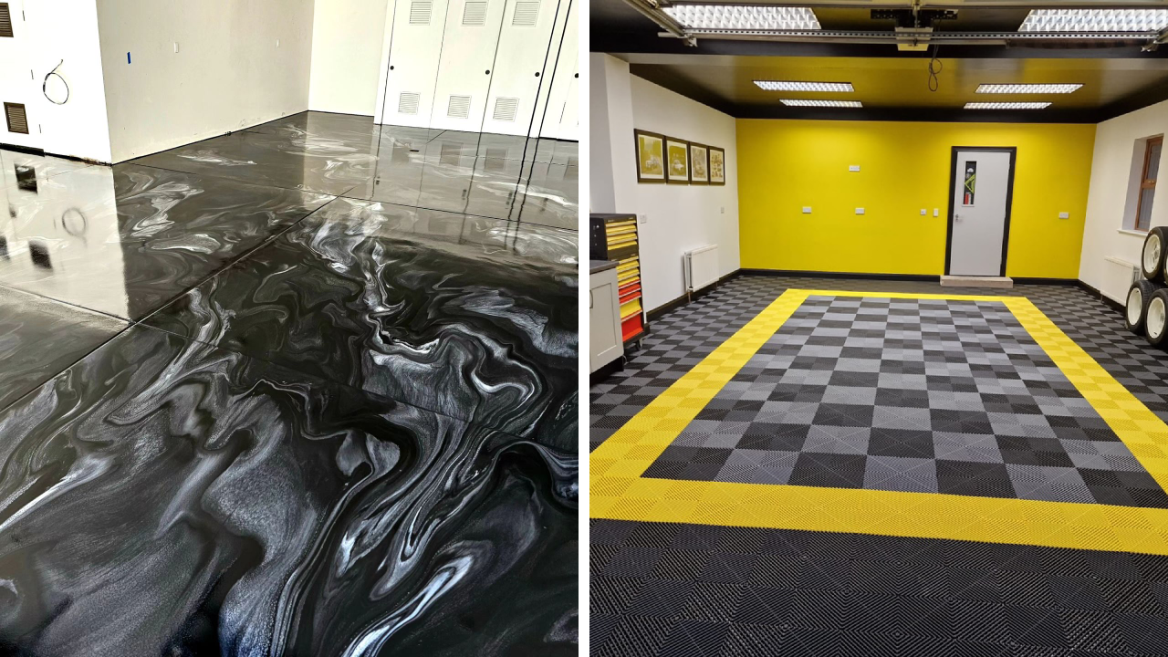 30 Garage Floor Ideas That Will Wow You - Addicted To Organization