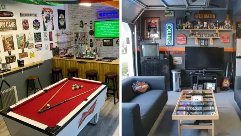 14 Cool Garage Man Cave Ideas for Any Style