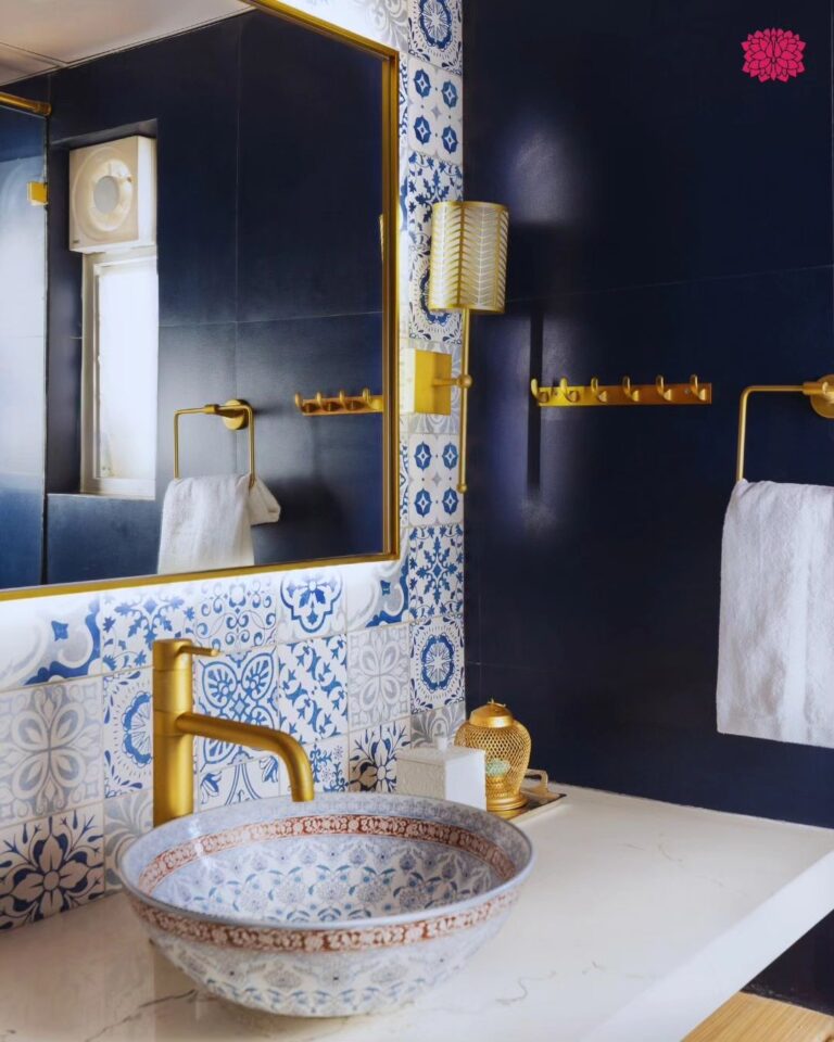 42 Trending Blue Bathroom Ideas You Need to See - Addicted To Organization