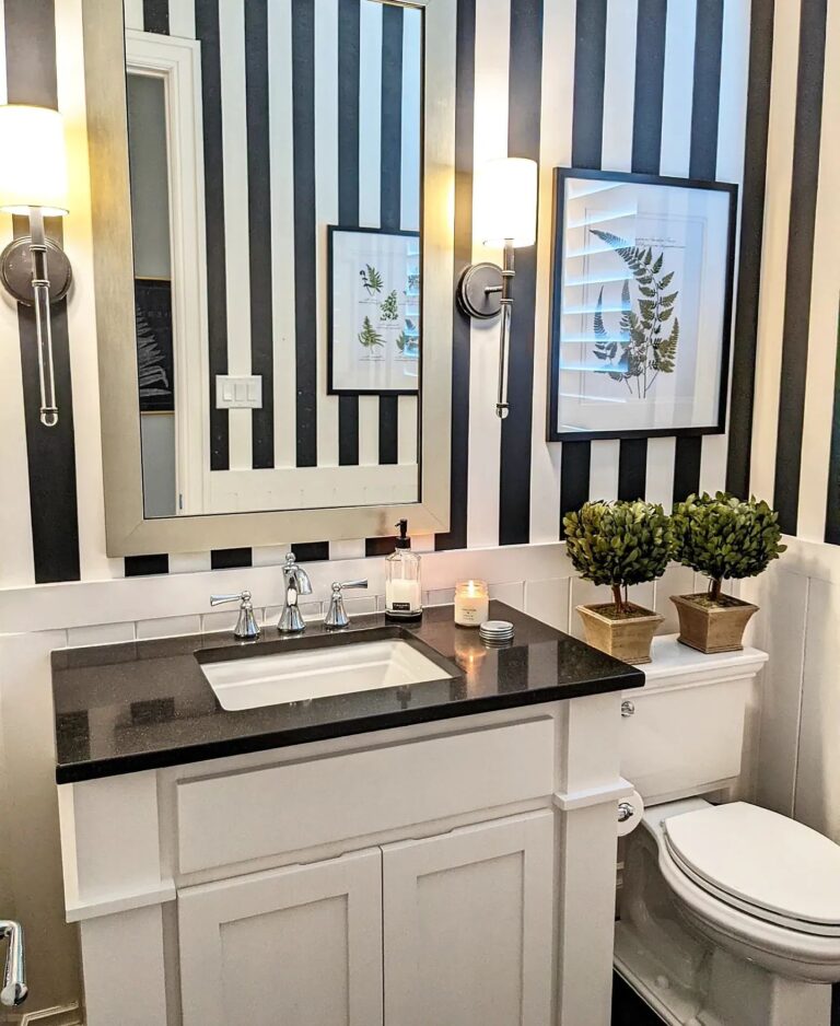 52 Guest Bathroom Ideas to Impress - Addicted To Organization