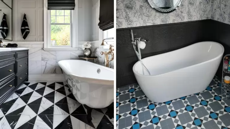 52 Trendy Bathroom Flooring Ideas You’ll Love