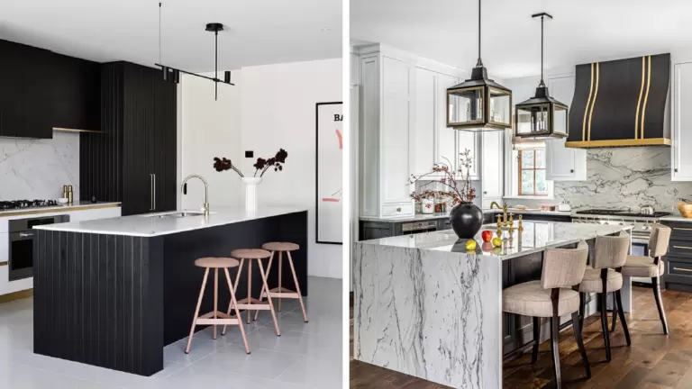 44 Black and White Kitchen Ideas You Must See