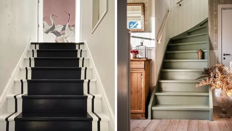 27 Gorgeous Painted Stairs Ideas to Try Now