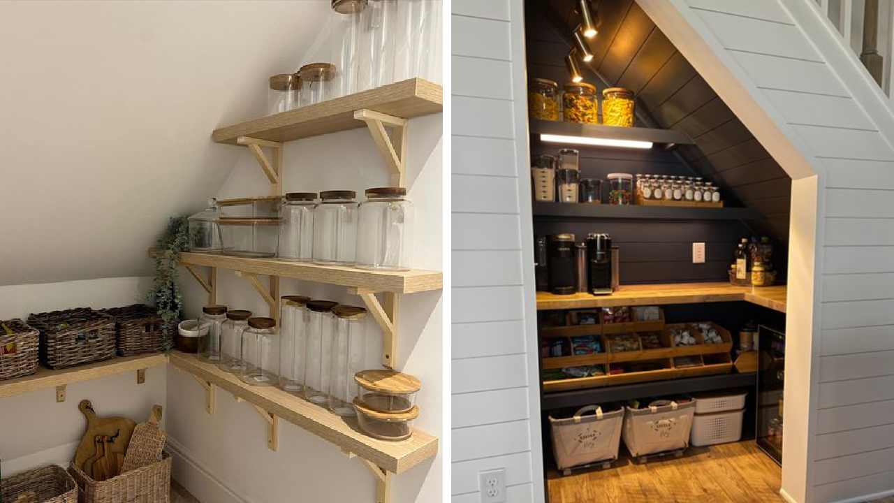 27 Small Under Stairs Pantry Ideas That Wow - Addicted To Organization
