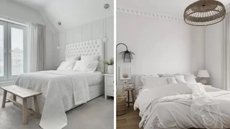 34 Trending White Bedroom Ideas