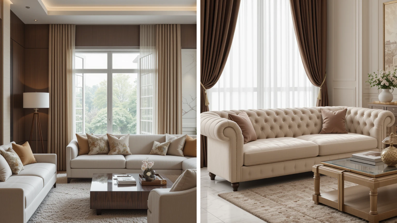 25 Brown and Beige Living Room Ideas That Wow - Addicted To Organization
