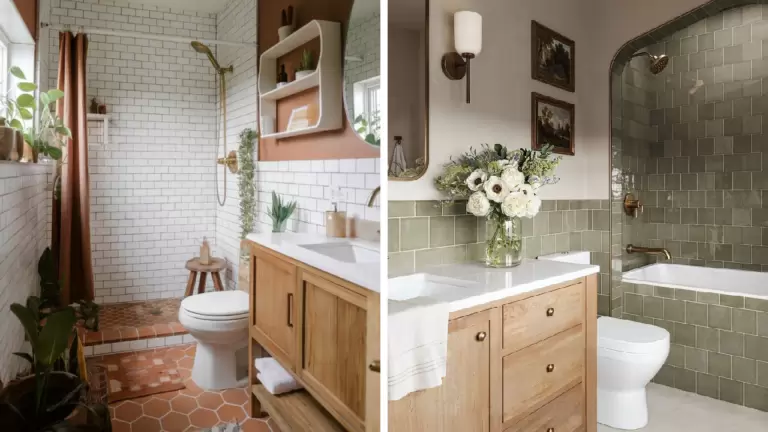 32 Cozy Earthy Bathroom Ideas to Copy