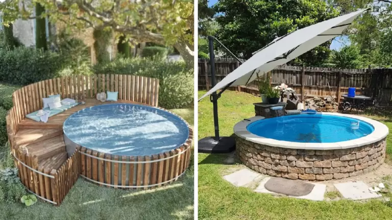 26 Backyard Above Ground Pool Ideas on a Budget
