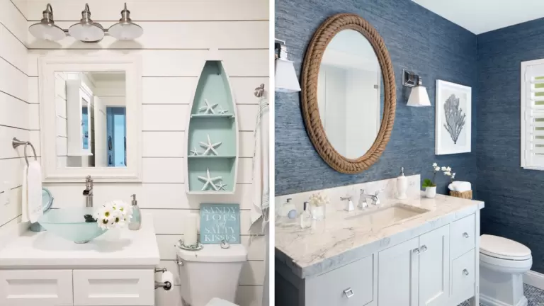 27 Small Coastal Bathroom Ideas to Copy