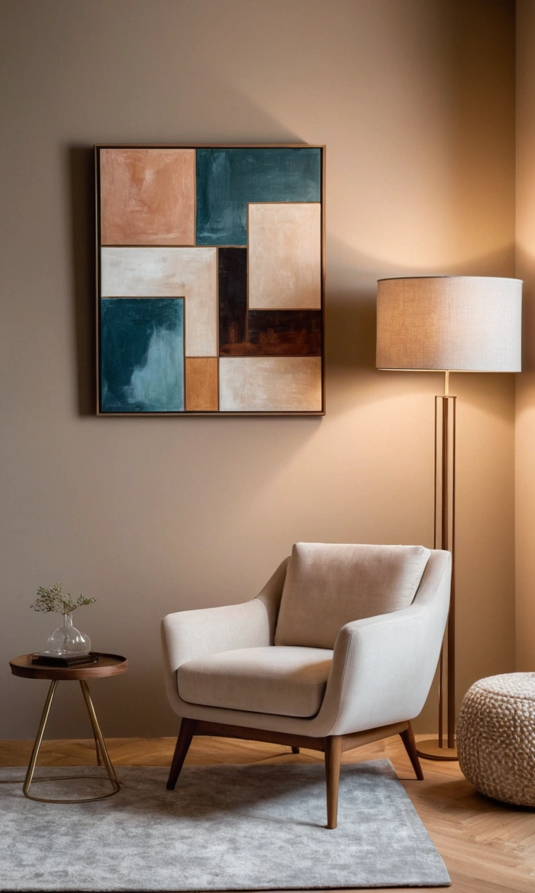 Accent chair setup