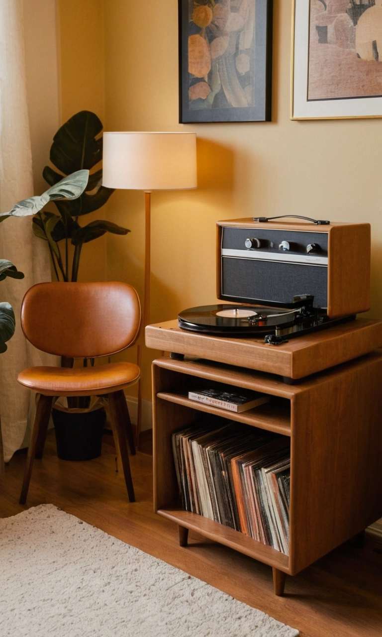 Record player corner