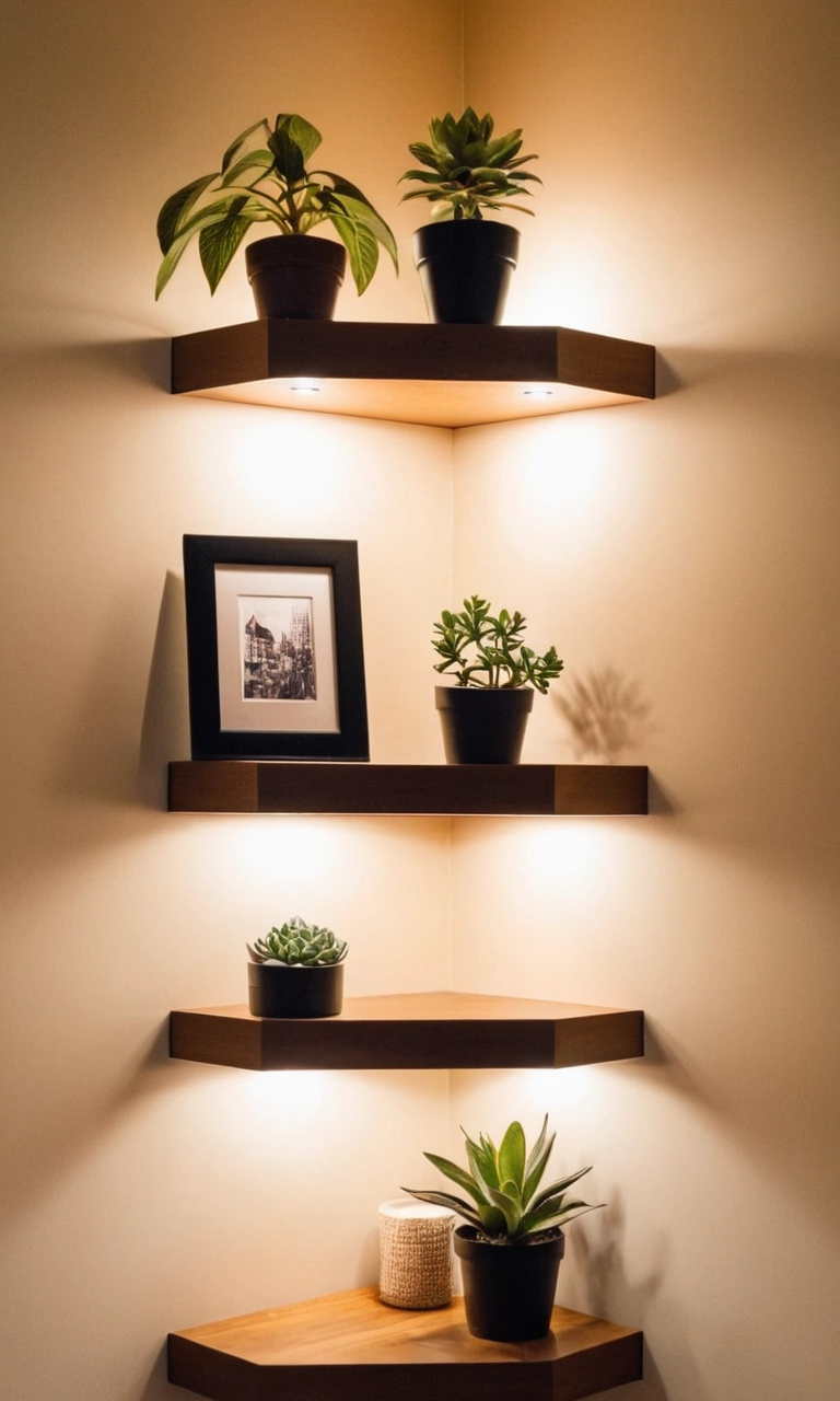 Plant shelves
