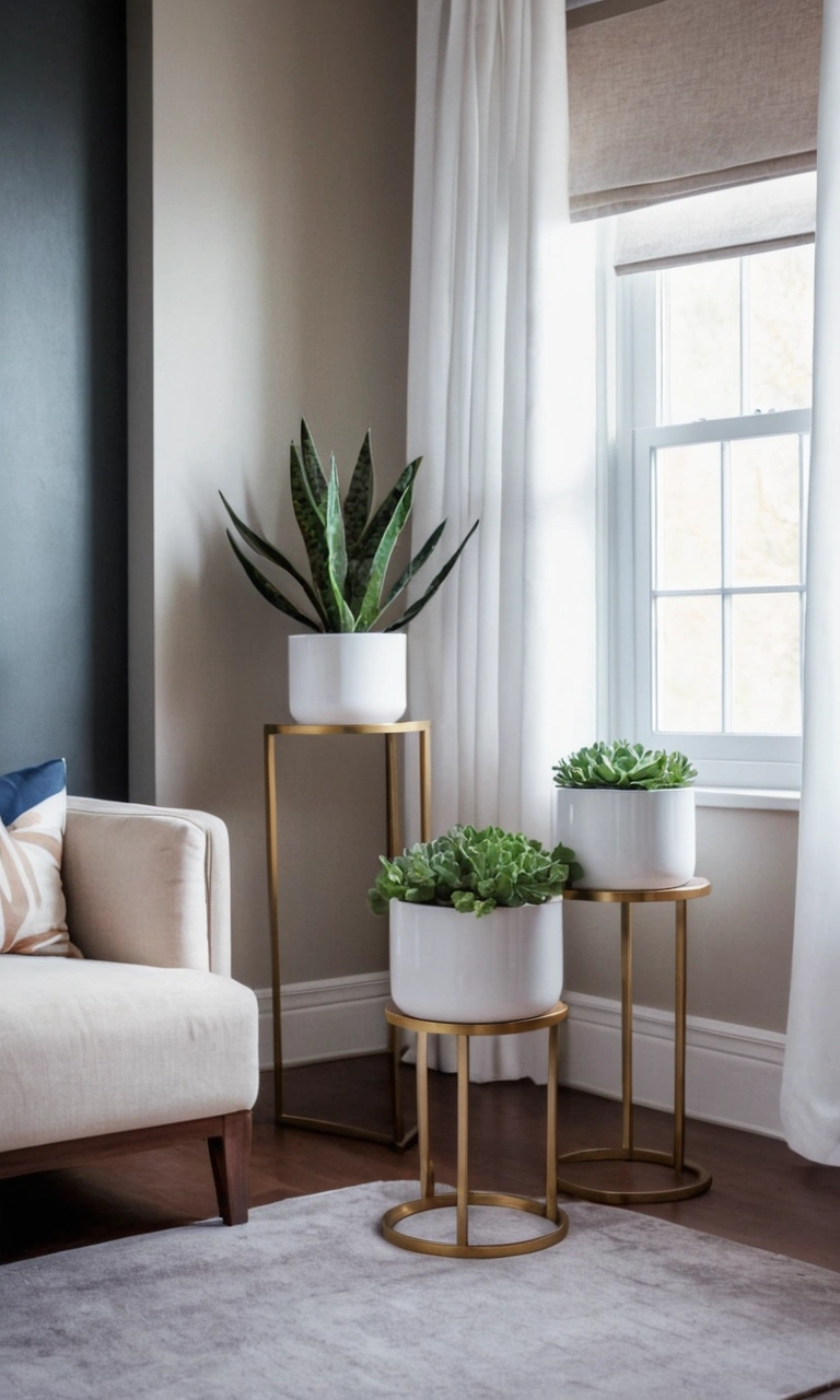 Plant stand trio