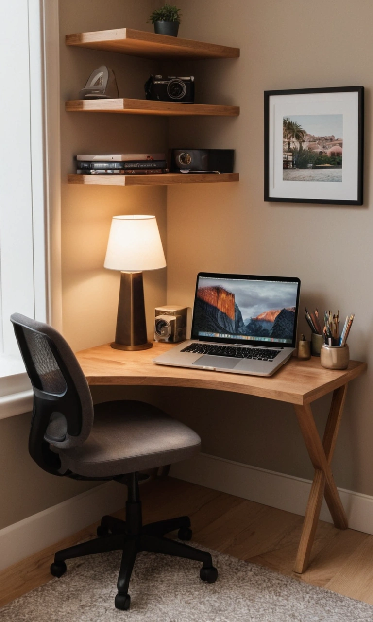 Home office corner