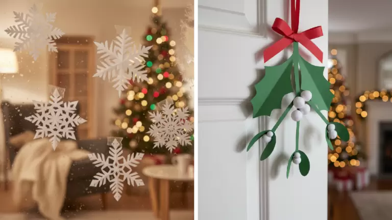30 Easy DIY Paper Christmas Decoration Ideas
