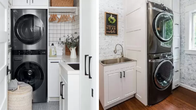 25 Small Laundry Room Ideas Stackable