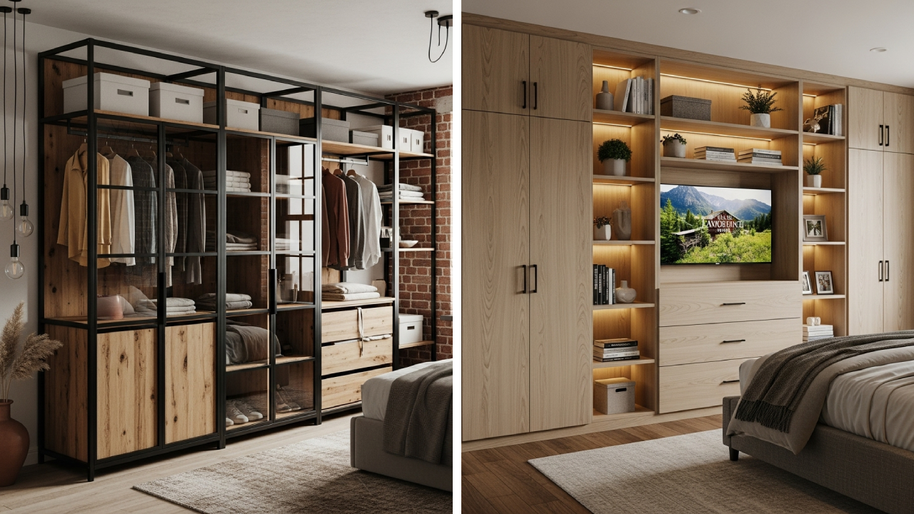 20 Beautiful Wall Closet Ideas Bedroom on a Budget - Addicted To ...