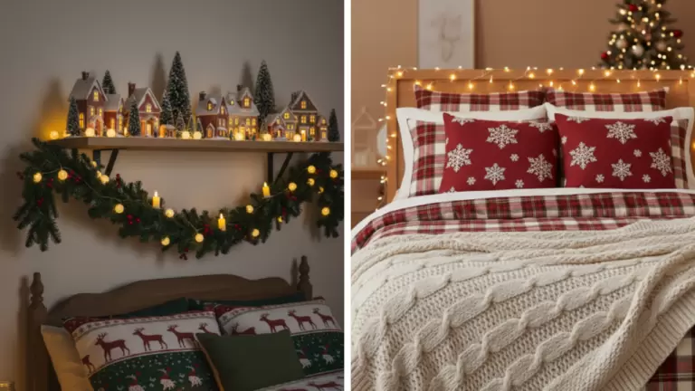 30 Christmas Bedroom Decor Ideas