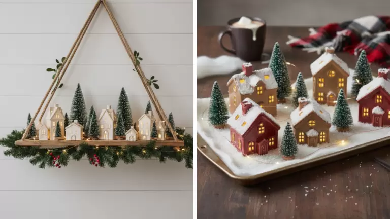 30 Christmas Village Display Ideas DIY for 2025