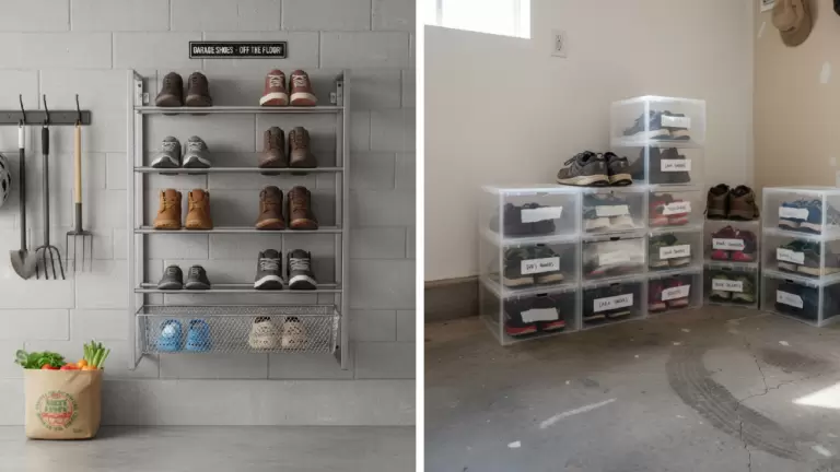 30 Brilliant Garage Shoe Storage Ideas